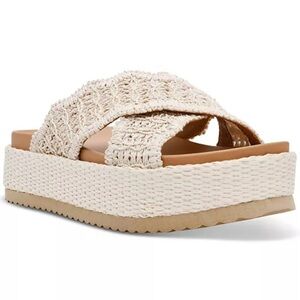 DV Dolce Vita Women's Sivan Platform Slide On Sandal Size 9 New w/out Box